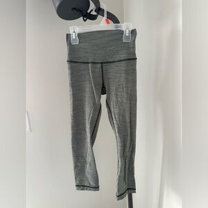 Lululemon Athletica Gray Leggings Modern Fit